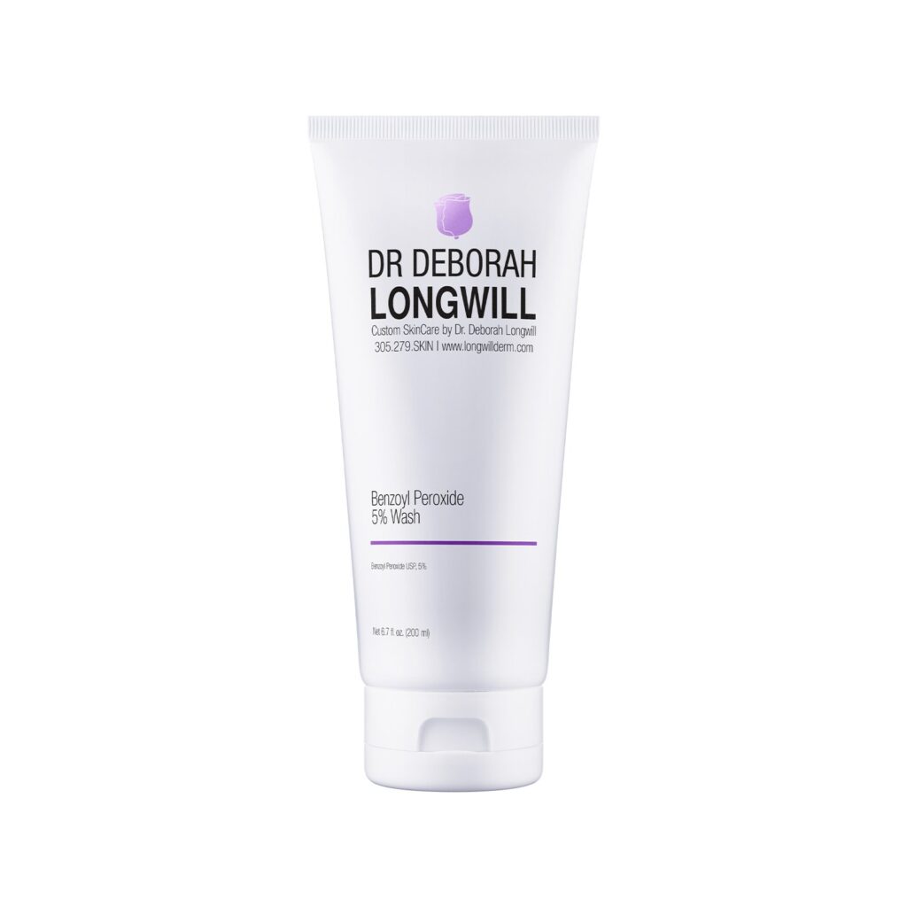 Benzoyl Peroxide Acne Wash 5 Dr. Longwill Skin Care